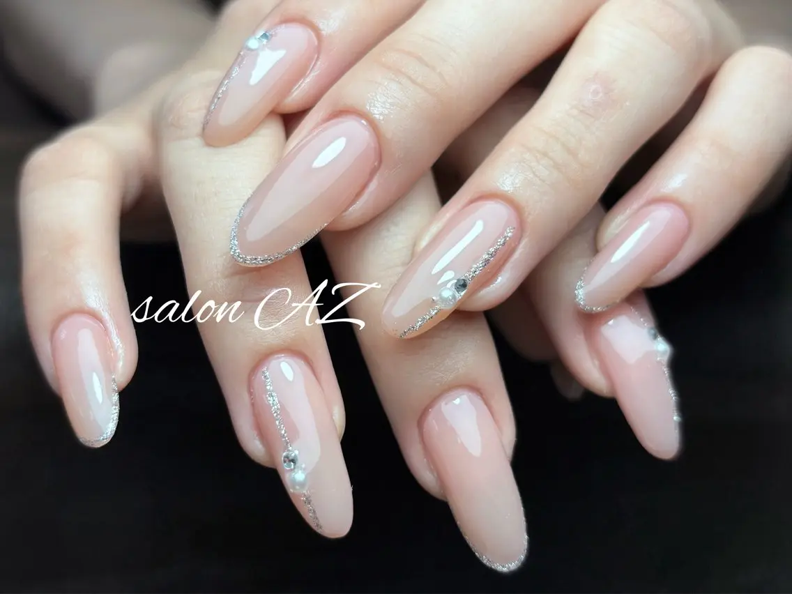 ネイル オフィスネイル ハンドネイル salon AZのネイルデザイン