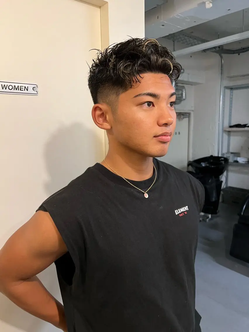 men's限定⭐️ 今だけ安い‼️カット&カラーの写真