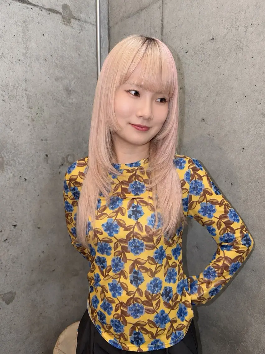カラー クボタ タクトのヘアスタイル