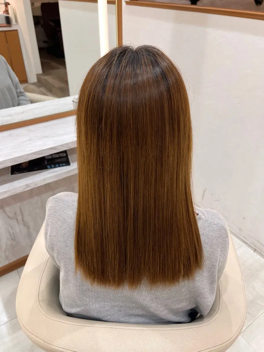 🖤営業中限定🖤縮毛矯正+うる艶トリートメント🫧の写真
