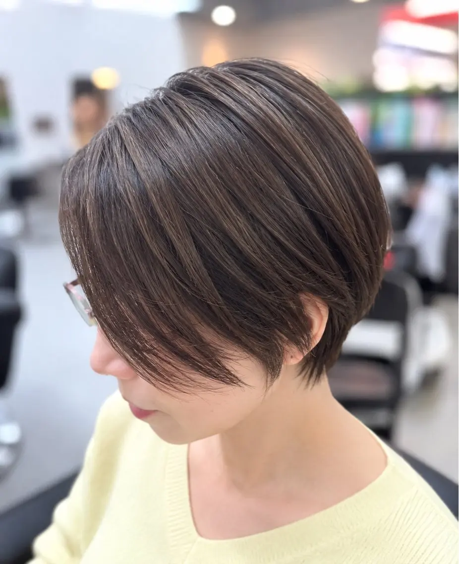 ショート ショートヘア /ふじたのヘアスタイル
