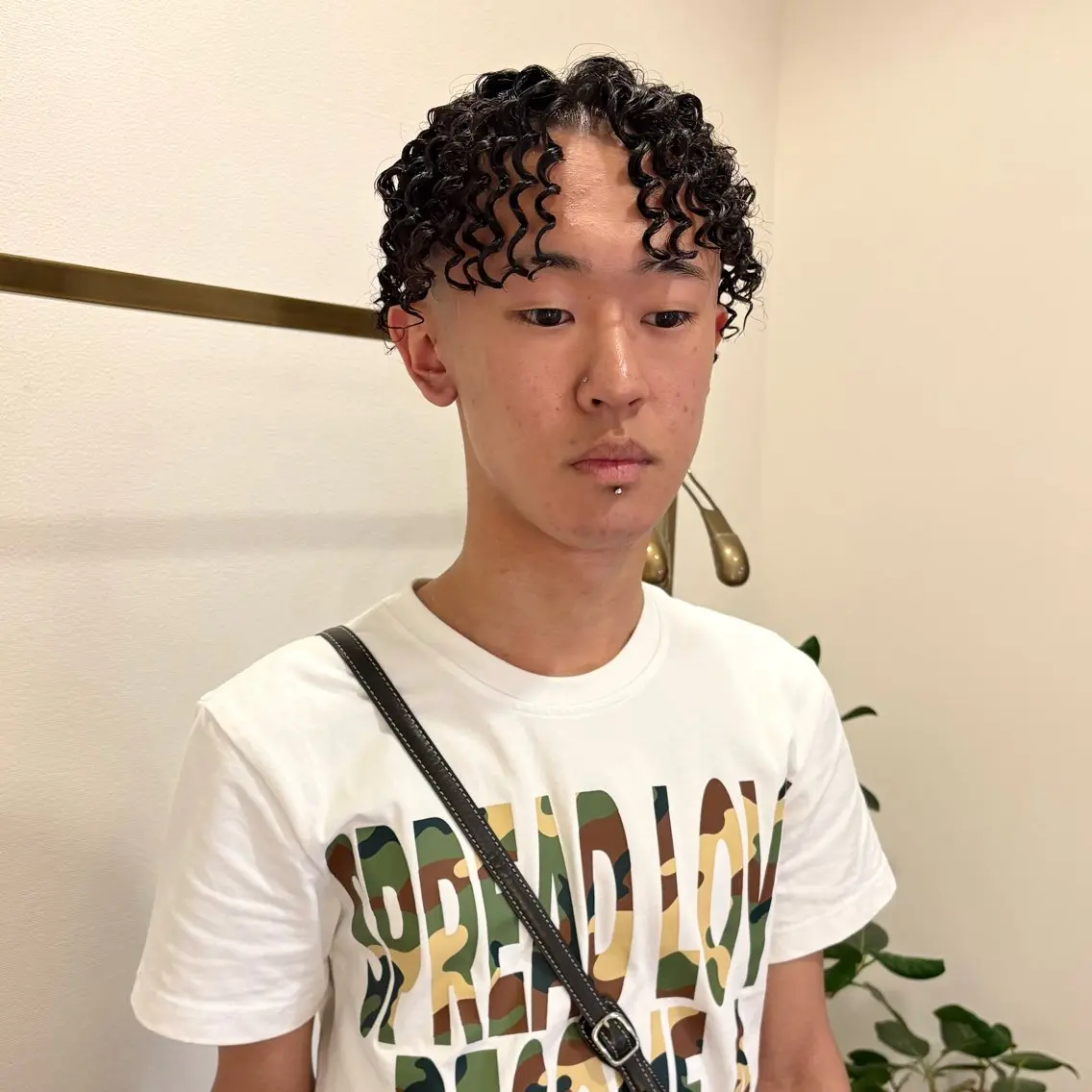 メンズ メンズパーマ カット パーマ ヨシカワ タツキのヘアスタイル