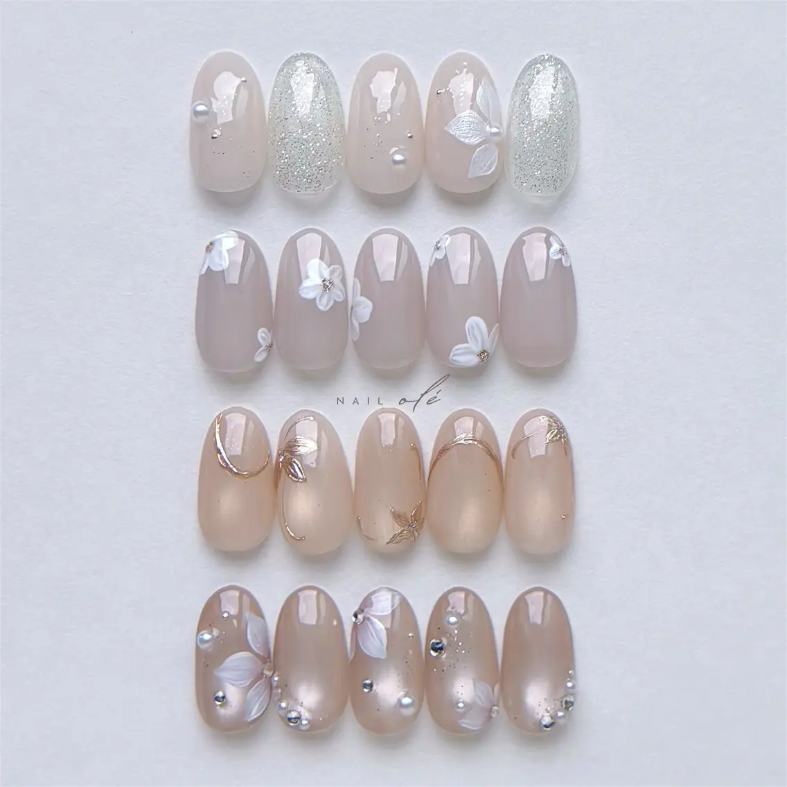 ネイル アートネイル フラワーネイル ハンドネイル NAIL oleのネイルデザイン