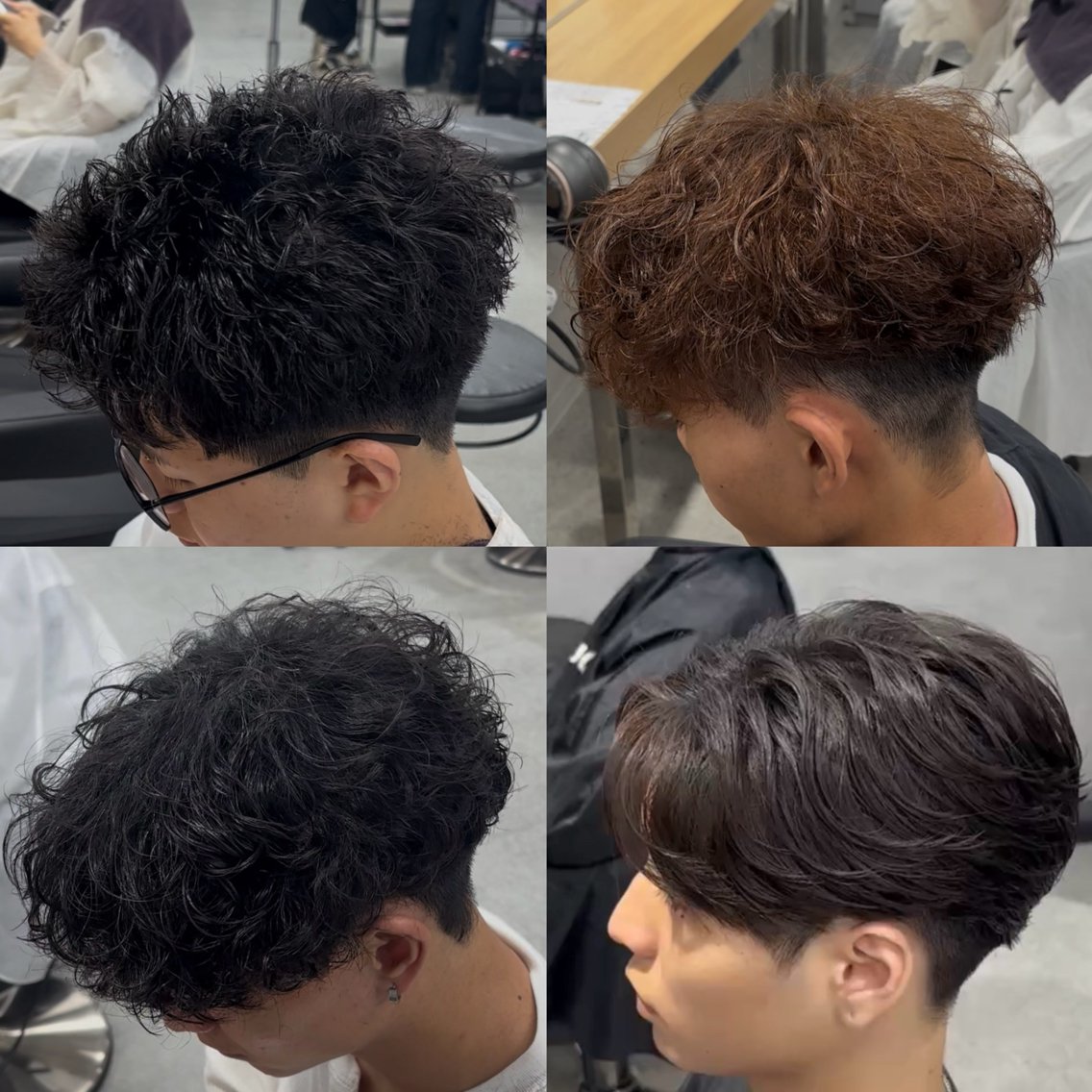 ［🉐ミニモ限定価格🉐］骨格矯正カット＋パーマ＋炭酸spa+高保湿トリートメントの写真