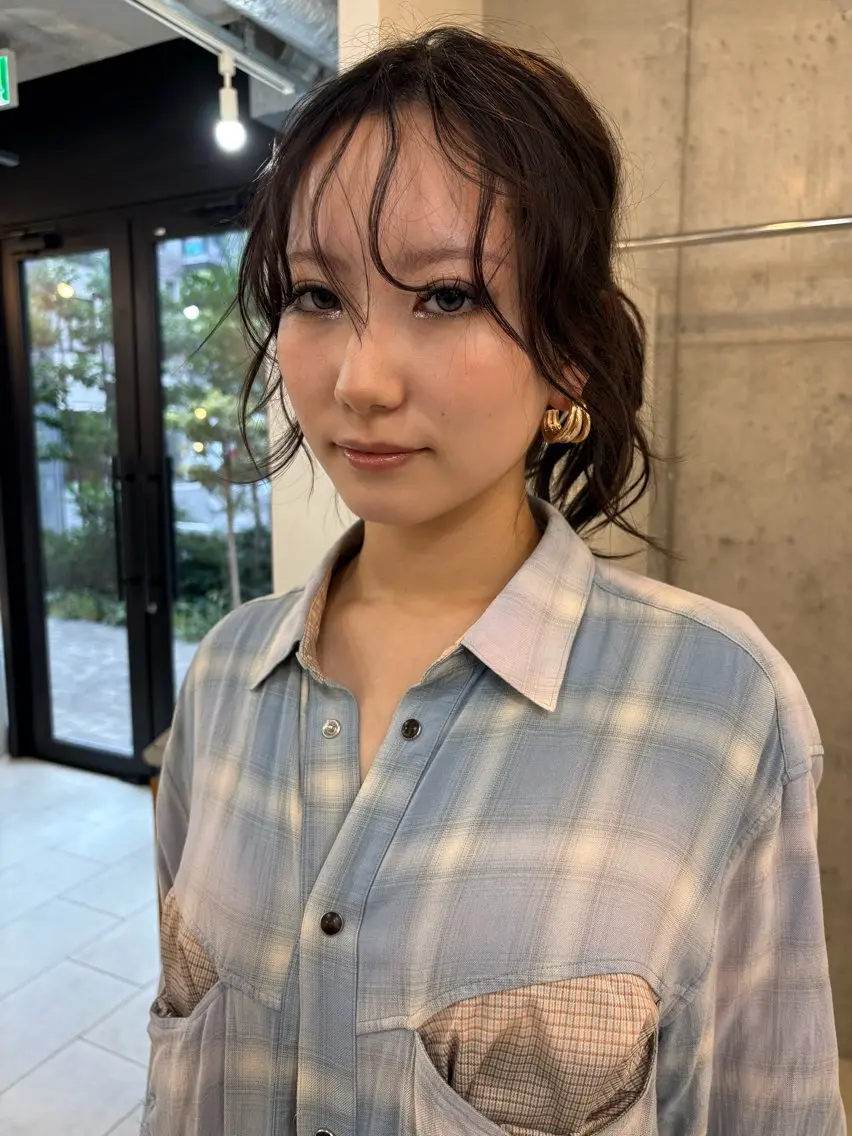 ロング ヘアアレンジ その他 eri kinjoのヘアスタイル