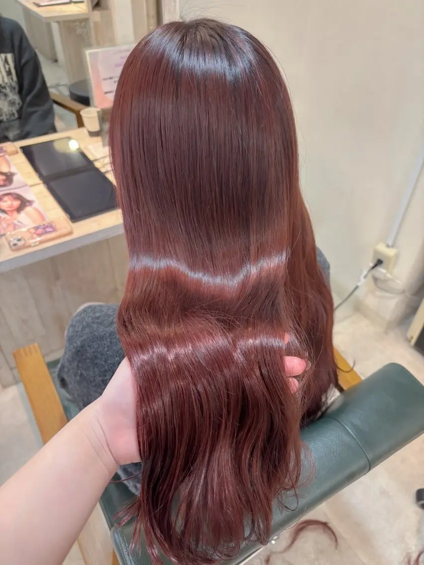 ロング カラー ✨️暖色/艶髪カラー 🍒haru🍒✨️のヘアスタイル