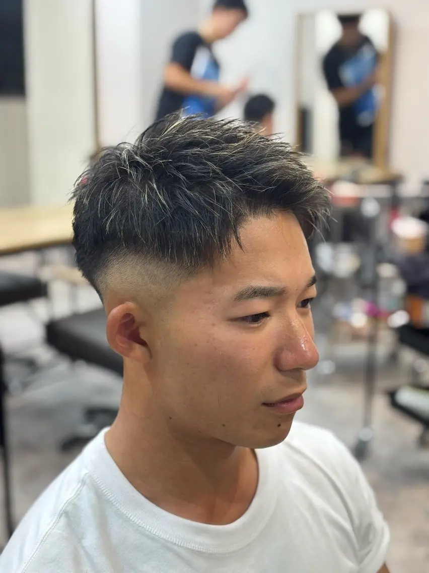 ショート メンズ 渋谷【メンズ特化】 レンのヘアスタイル