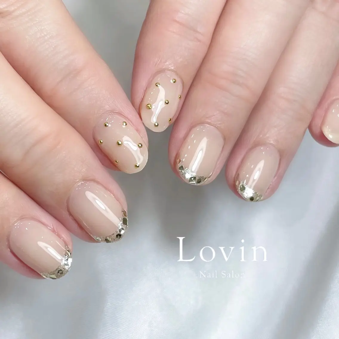 ネイル ジェルネイル オフィスネイル パラジェル k-two nailのネイルデザイン