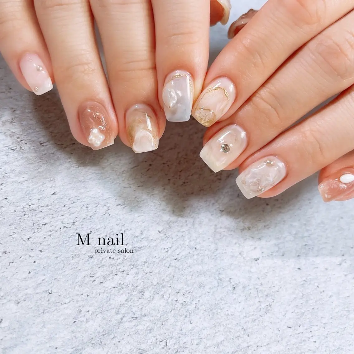 ネイル ハンドネイル M nailのネイルデザイン