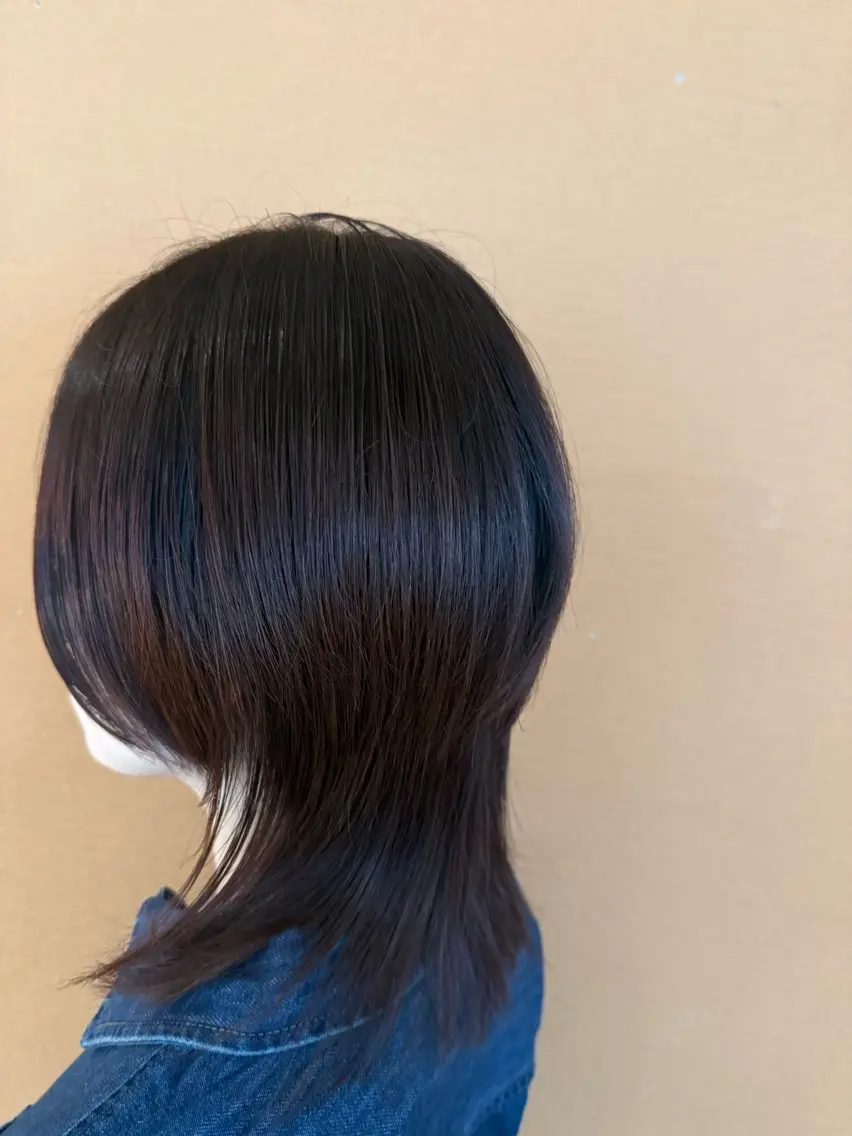 ミディアム カラー カット ヘアカラー トリートメント 艶髪叶えて−5歳✨/ sinのヘアスタイル