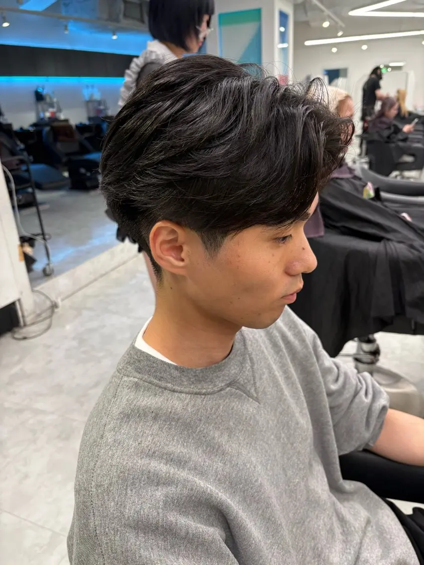 パーマ メンズ カット パーマ 🫧暖色カラー🫧/ Masaruのヘアスタイル