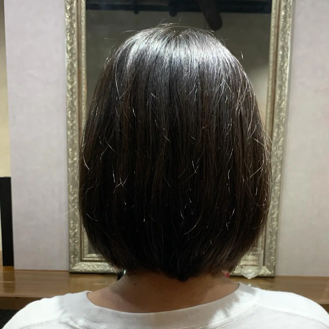 ミディアム enx天王町店 伊藤 愛央のヘアスタイル