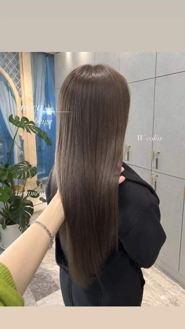 ロング カラー Bob/ダブルカラー サナのヘアスタイル