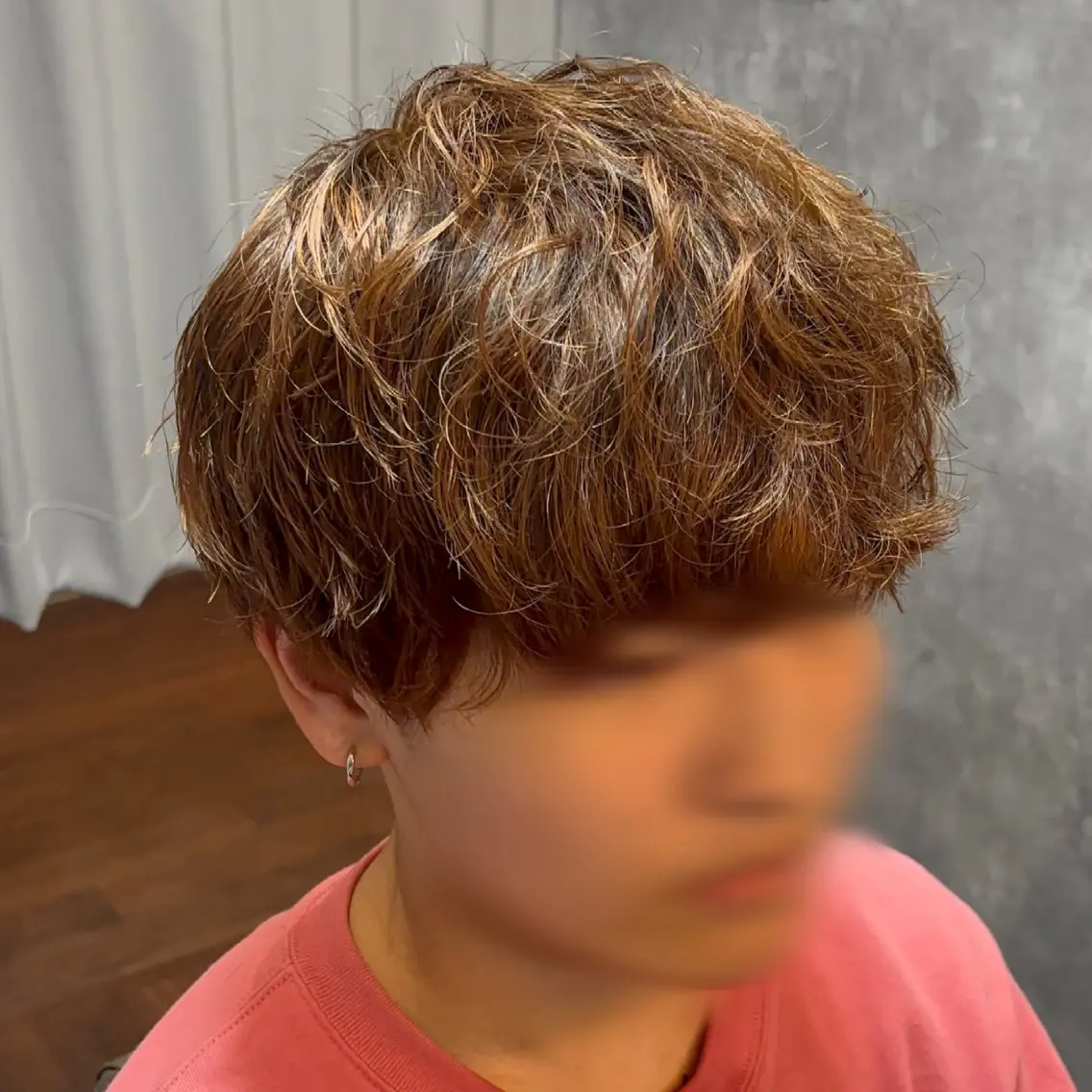 ショート カラー メンズ カット ヘアカラー 松尾 叶恋のヘアスタイル