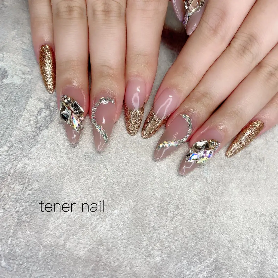 ネイル ゴージャス テネルネイル tener nailのネイルデザイン