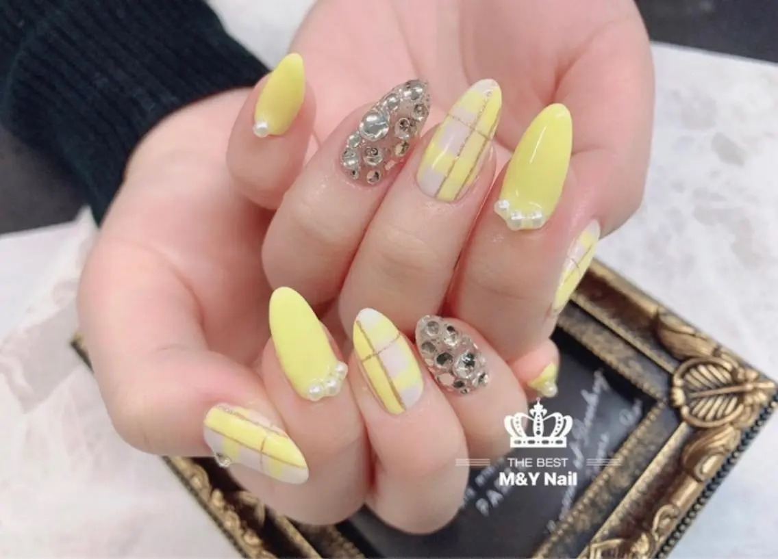 カラー ネイル ハンドネイル ハンドケア M&Y NailSalonのネイルデザイン