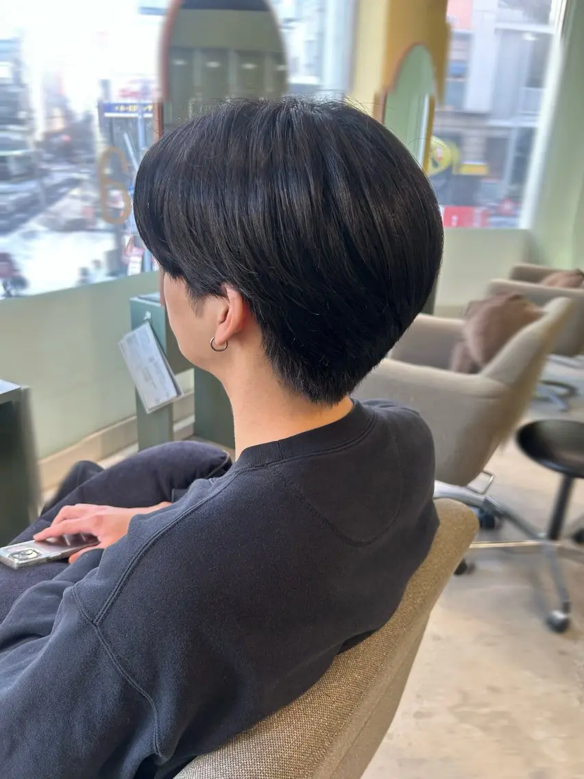 ショート カットモデル募集 トモカのヘアスタイル