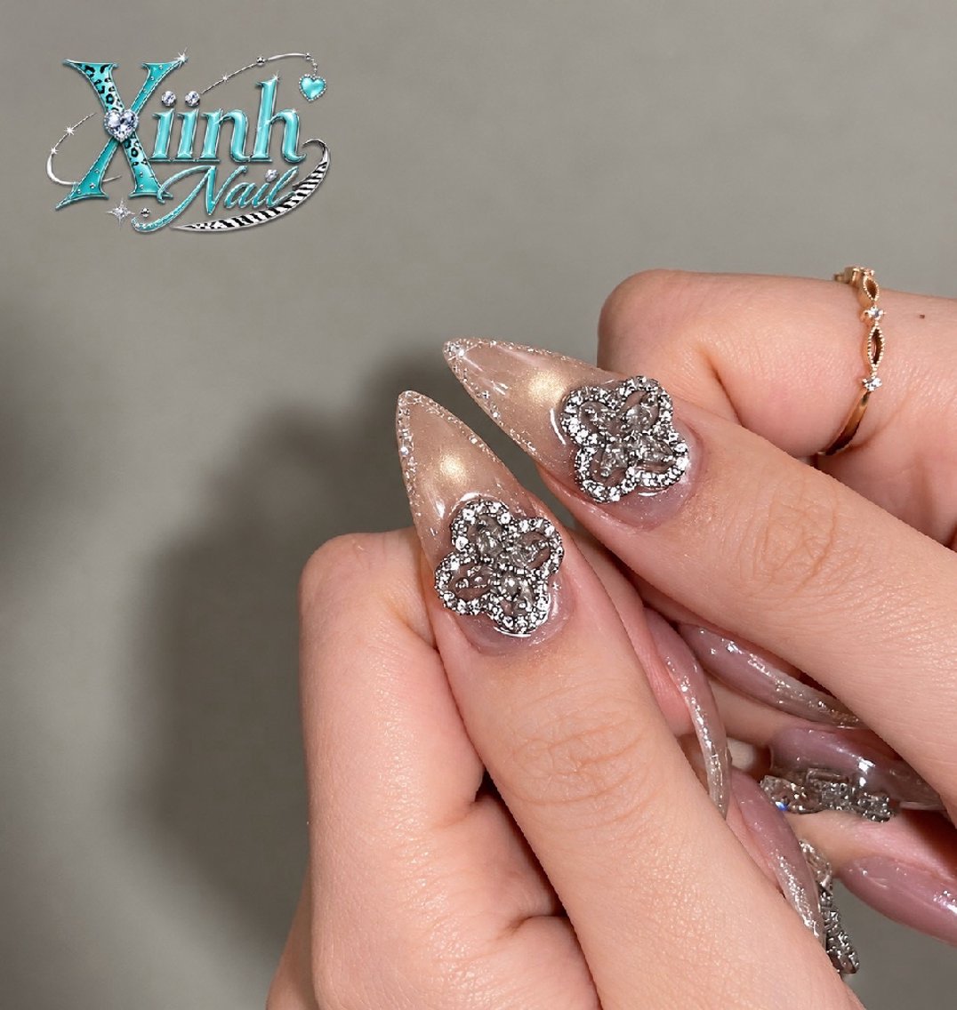 ネイル チークネイル 桜ネイル 長さ出し フットネイル ジェルネイル ハンドネイル XIINHNAIL 船橋店　馬詰ちゃんのネイルデザイン