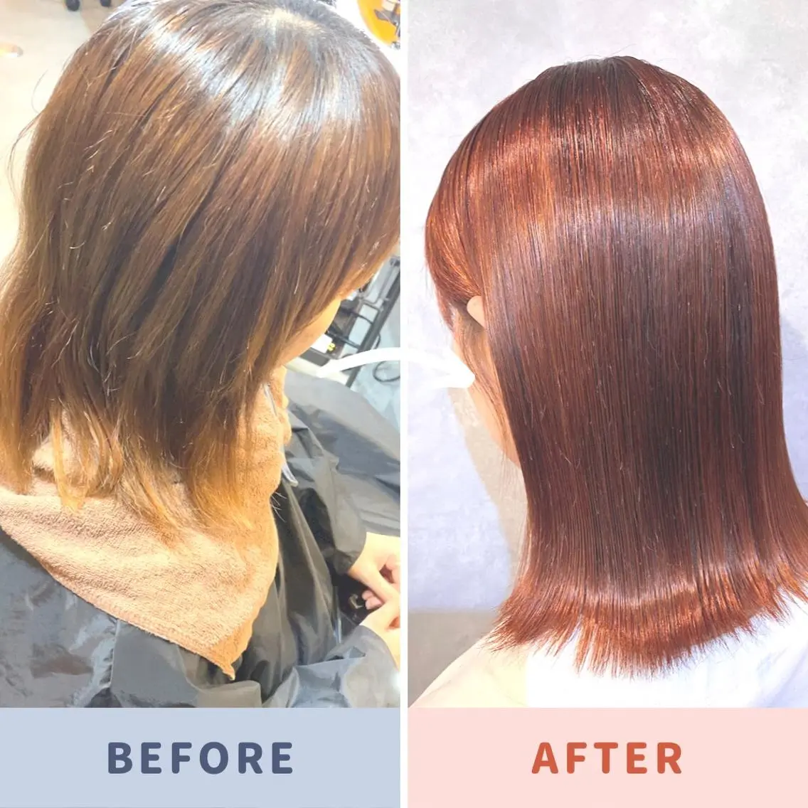 ミディアム カット 縮毛矯正 トリートメント 🫧trym 🫧鎌田凌太のヘアスタイル