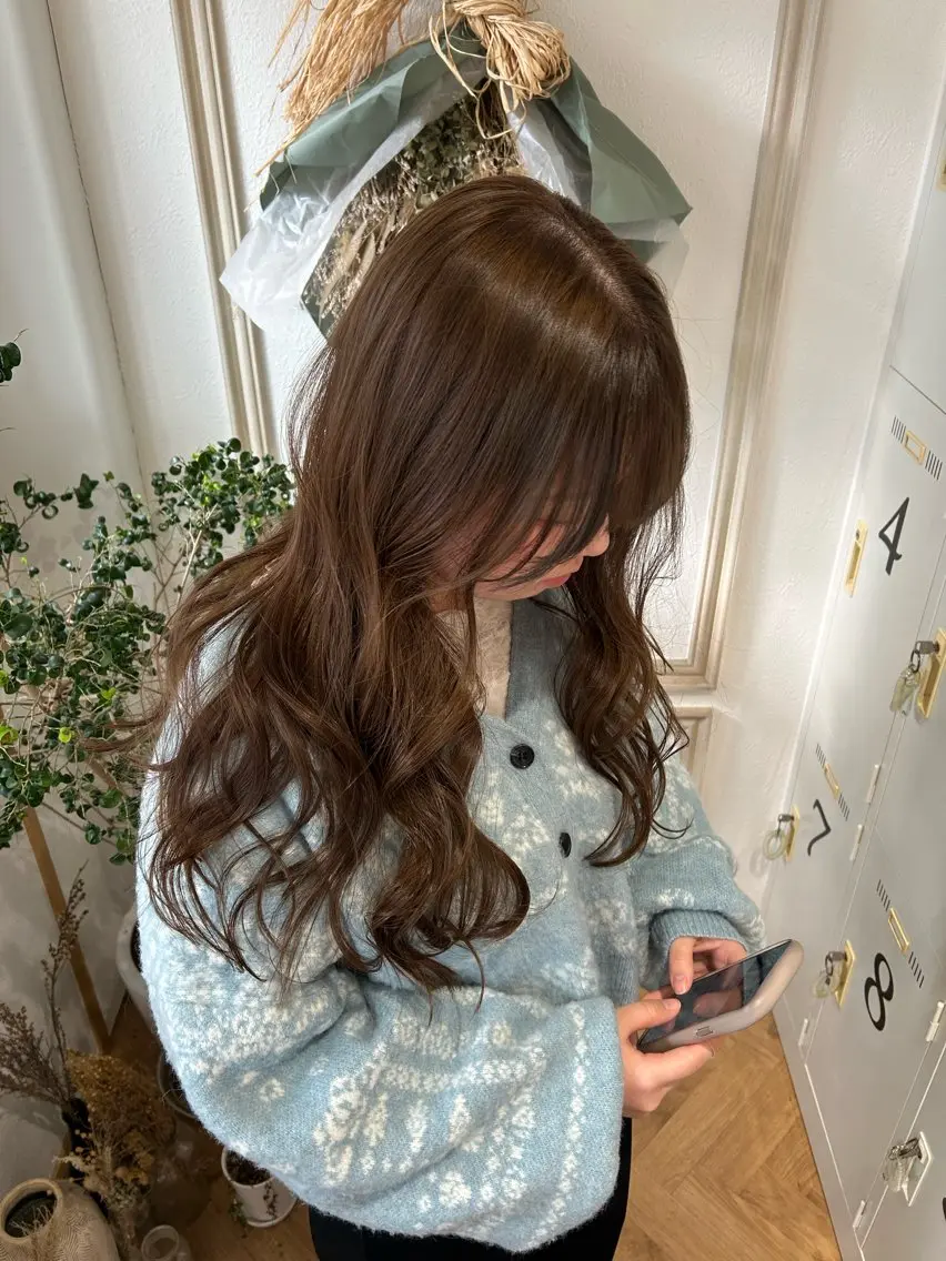 【似合わせカット＋全体カラー💇‍♀️】ドリンク付🍹ケア込み✨ 「もうちょい可愛く／大人っぽく」したい方へ💭の写真