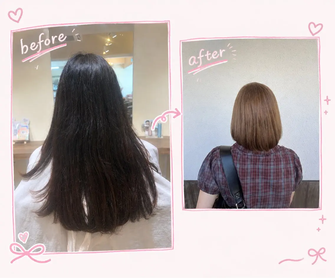 カット 連下 愛唯のヘアスタイル