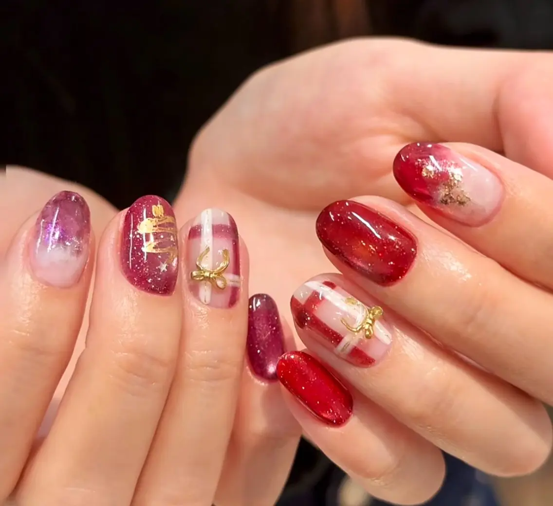 ネイル ハンドネイル ハンドケア 🍑 momo_nailのネイルデザイン