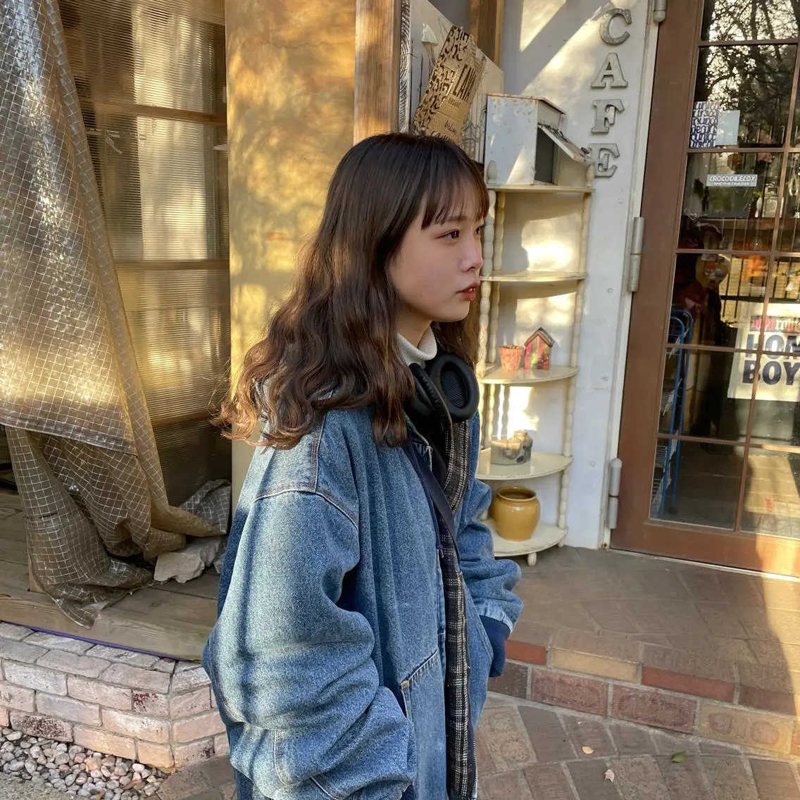 セミロング ヘアアレンジ ヤノ ユリカ   🥑のヘアスタイル