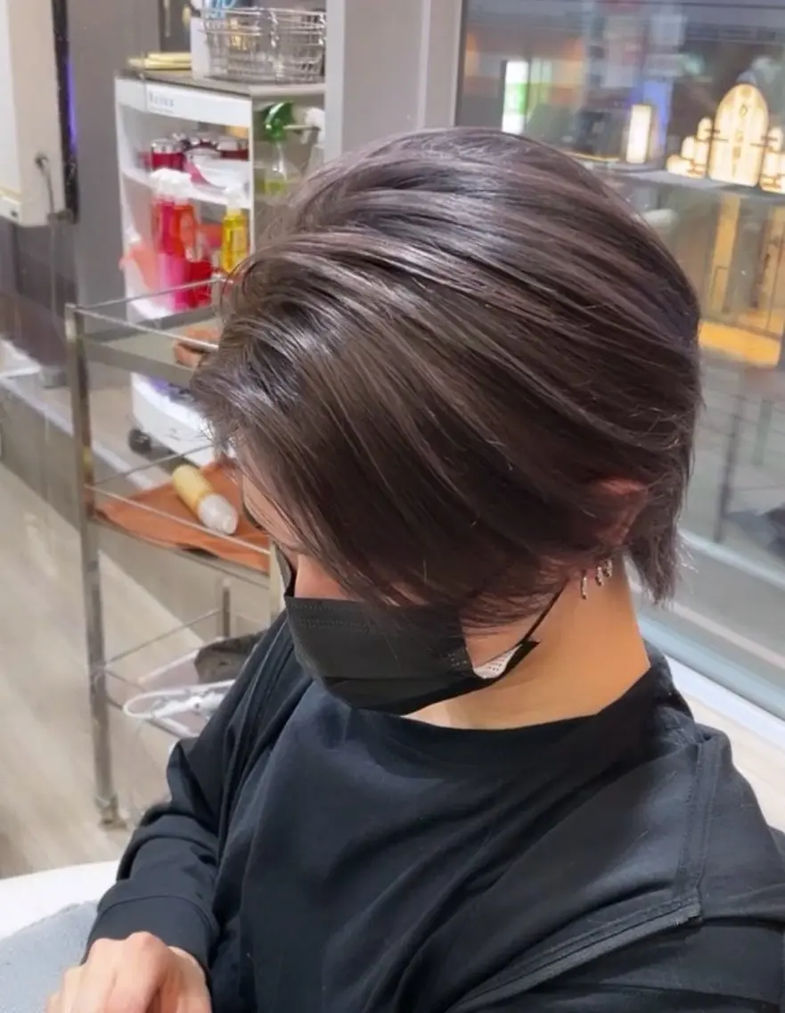 カラー メンズ メンズハイライト ハイライトカラー カット ヘアカラー トリートメント ✨似合わせ特化美容師 WILL上村 拳吾のヘアスタイル