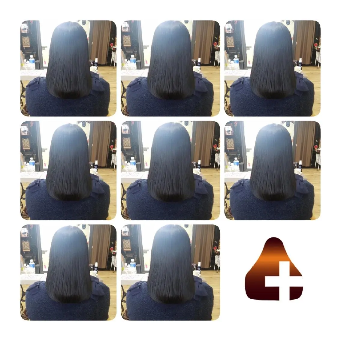 ロング カラー ブルーカラー トリートメント トリートメント 髪の病院 ルーミールームのヘアスタイル