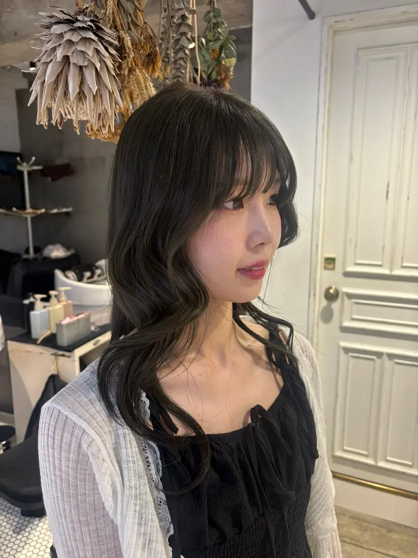 カラー 🎀抜け感ナチュラル 🎵asuna🪽のヘアスタイル