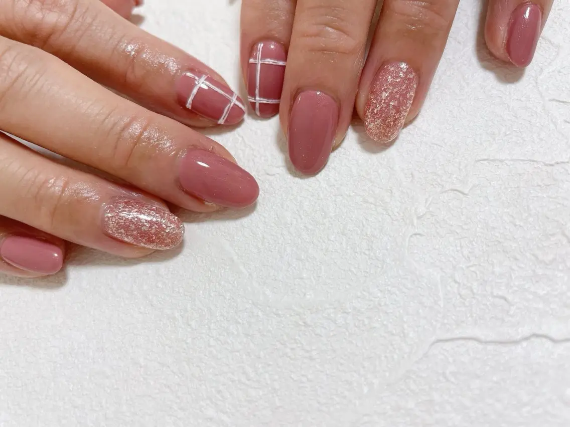 ネイル オーロラネイル フットネイル フレンチネイル ジェルネイル 韓国ネイル ハンドネイル kiki nail たまプラーザのネイルデザイン