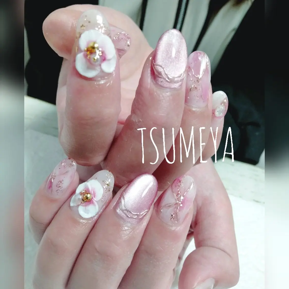 ネイル ブライダルネイル ハンドネイル _TSUMEYA _のネイルデザイン