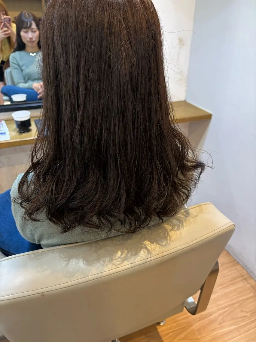カラー ヘアカラー トリートメント 韓国ヘアー🇰🇷 MIWAのヘアスタイル