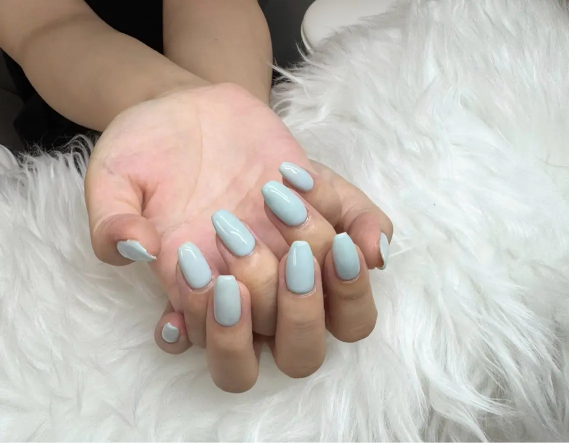 ネイル ワンカラーネイル GrandGreen eye & nailのネイルデザイン