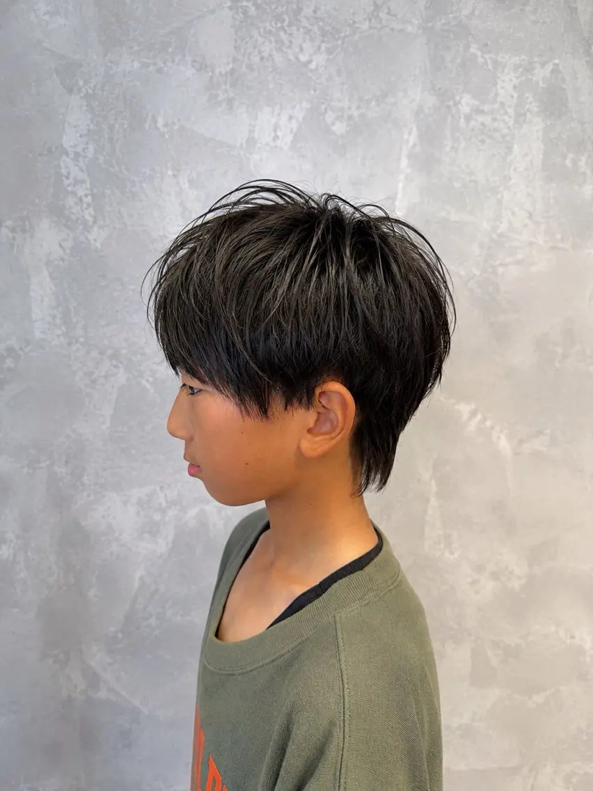 ショート カット ヘッドスパ 艶髪カラー/髪質改善 細貝 舞利のヘアスタイル