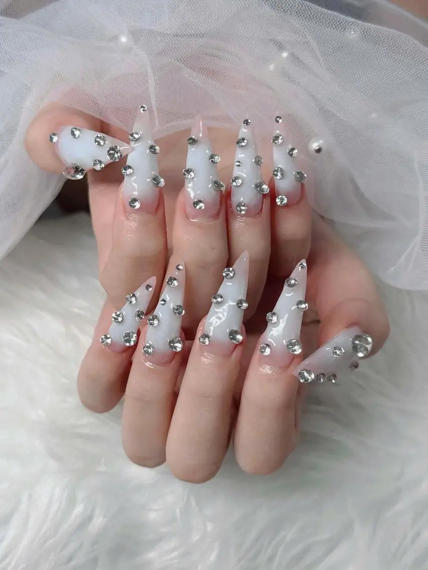 ネイル アートネイル 成人式 ジェルネイル ニュアンスネイル 夏ネイル ハンドネイル neco H.babynailのネイルデザイン