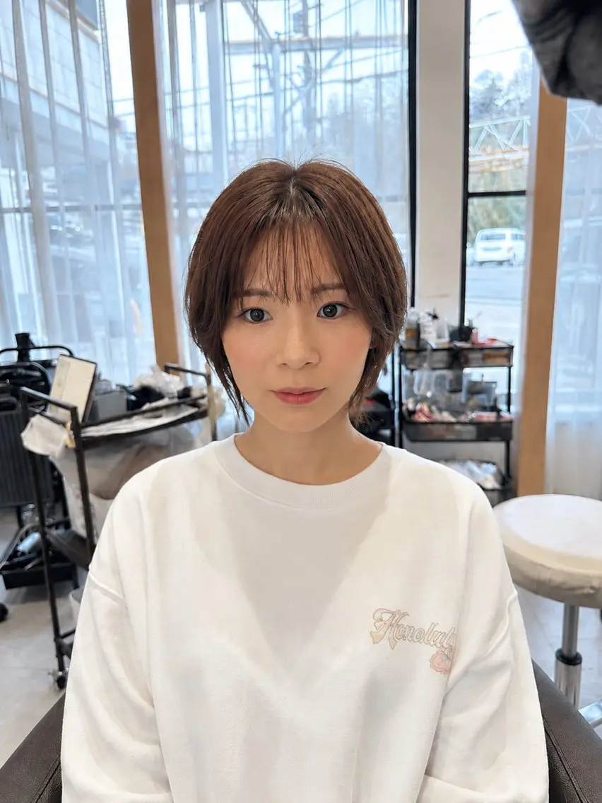 ショート Chere 堺東 ショートカットのヘアスタイル
