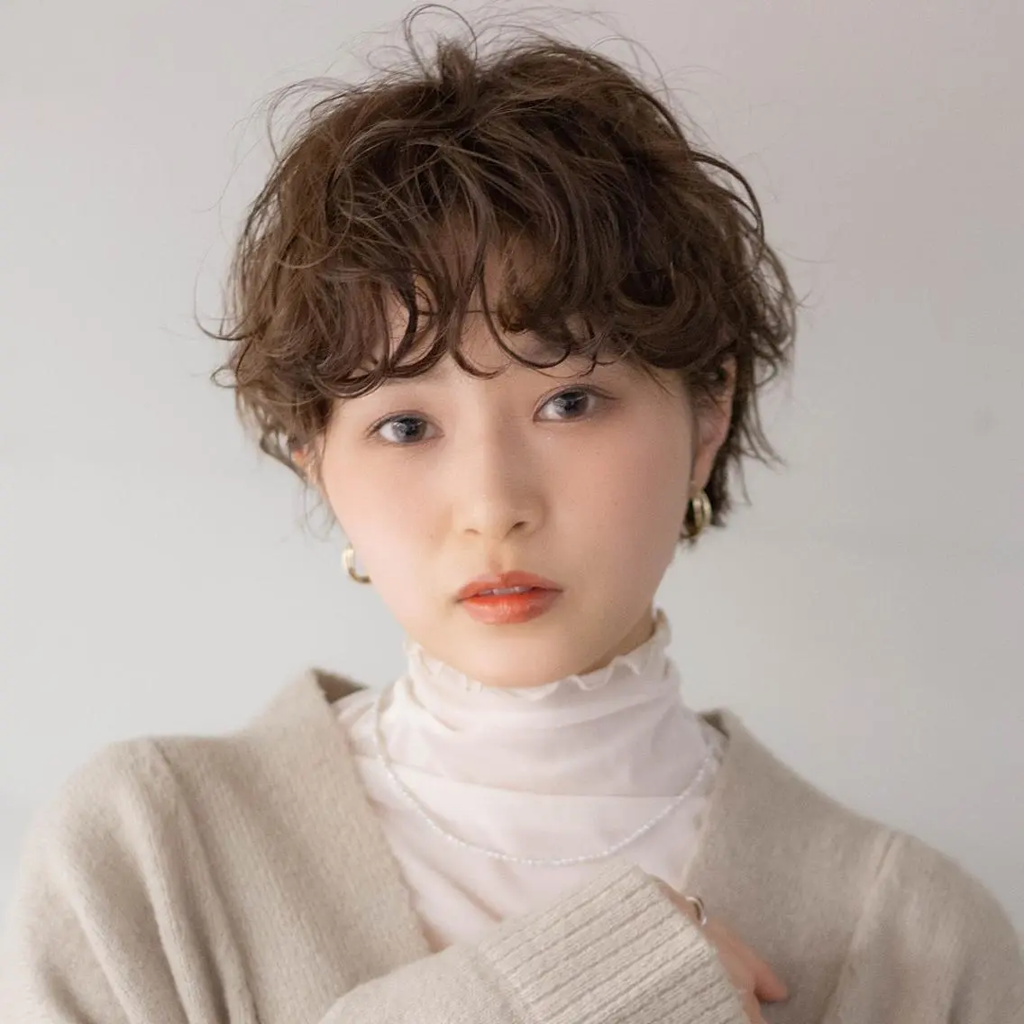 ショート パーマ 浅沼 ゆいのヘアスタイル