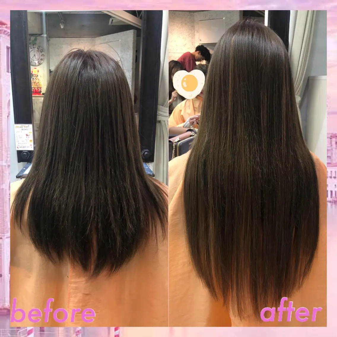 カラー パーマ ヘアアレンジ シールエクステ エクステ カット エクステ ヘアセット 八巻 晴香のヘアスタイル