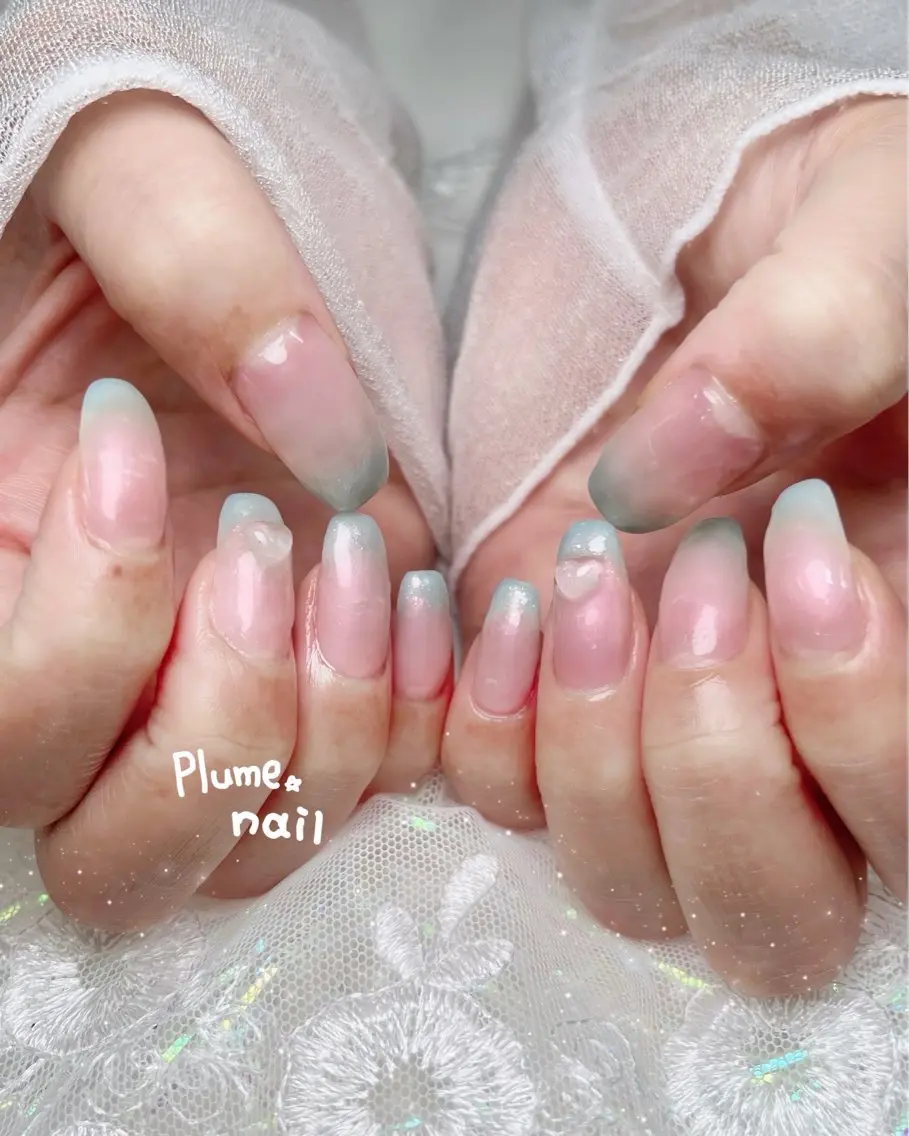 ネイル ハンドネイル plume nail ☆韓国ネイルのネイルデザイン