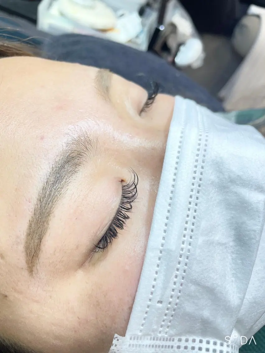 【NEW】&healthyでパッチリもボリュームもどっちも叶う☆フラットマット120本＋まつ毛パーマの写真