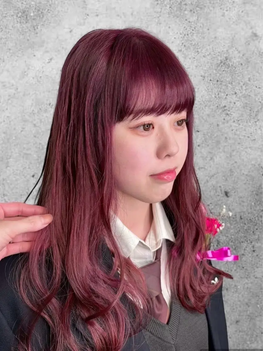 ロング カラー ♱·༝ホノカ.⋆♱【 デザイン／複雑履歴】のヘアスタイル