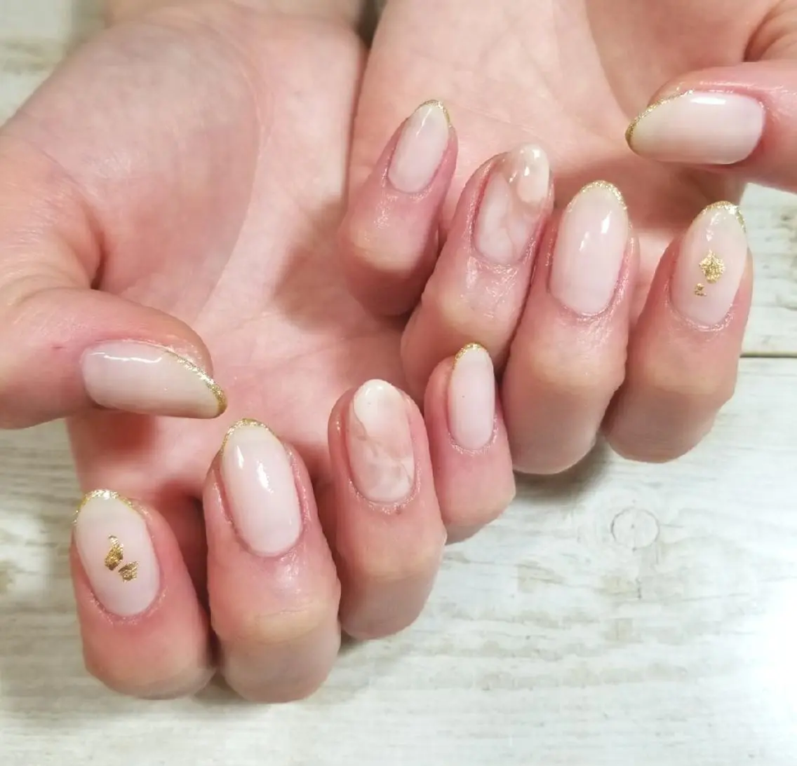 ネイル シンプルネイル nijiiro🌈 サトウのネイルデザイン
