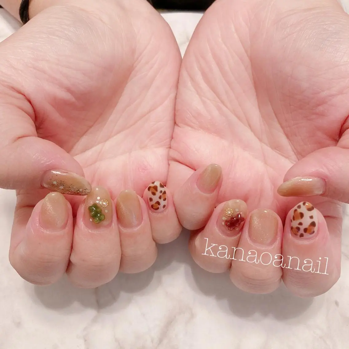 ネイル 地爪育成💅 kanaoanailのネイルデザイン