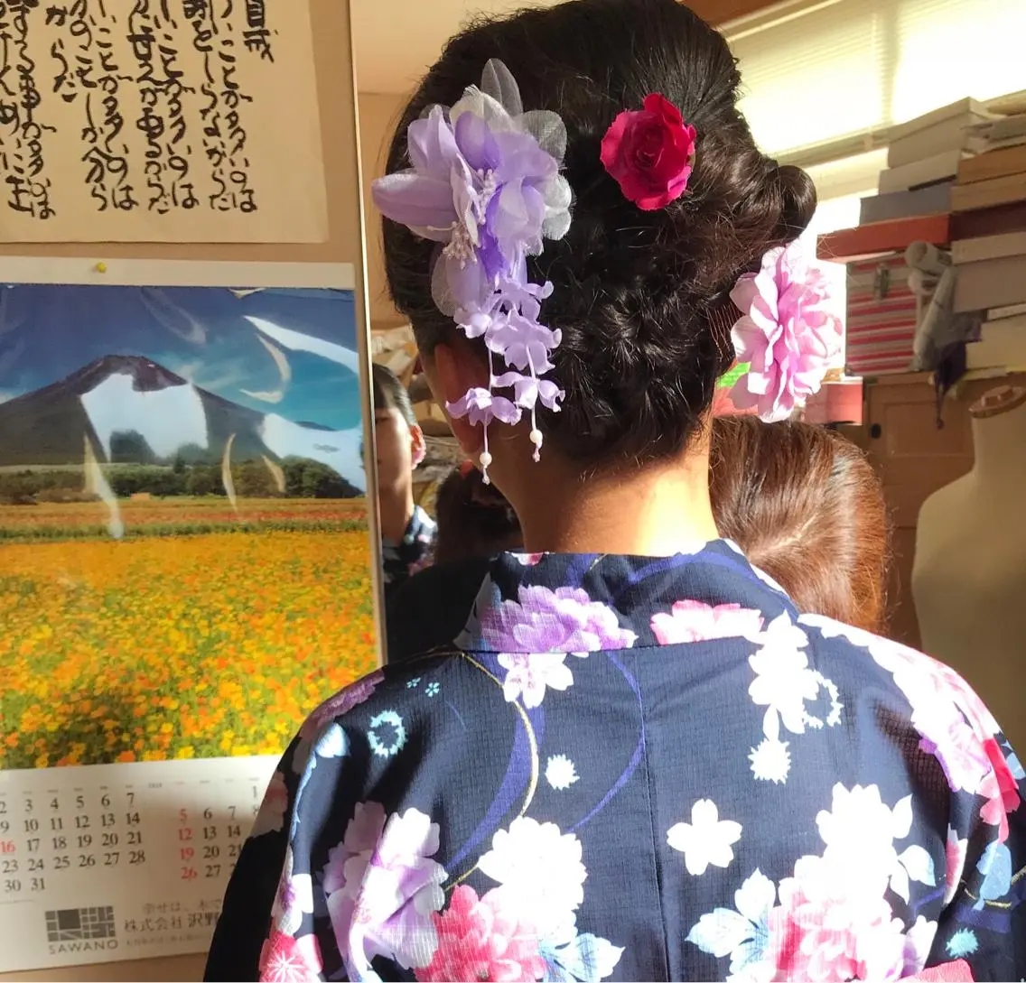 ヘアアレンジ 浴衣 S AIRIのヘアスタイル