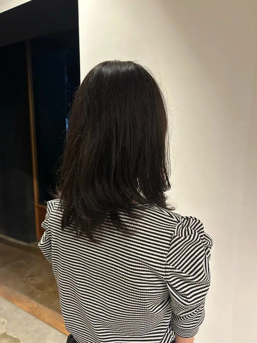 ミディアム 瀧浪 優大のヘアスタイル