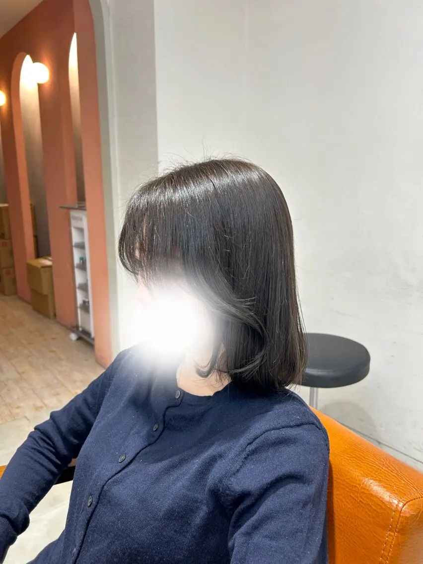 カラー カット ヘアカラー トリートメント ナチュラル可愛い/ 艶カラー/内藤歩香のヘアスタイル