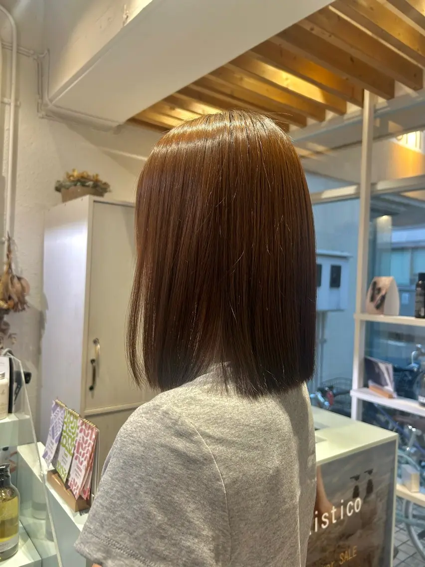 ショート 縮毛矯正 こはね /艶髪/髪質改善のヘアスタイル