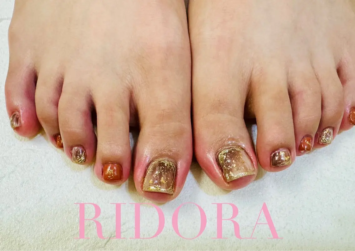 ネイル フットネイル RIDORA nailのネイルデザイン