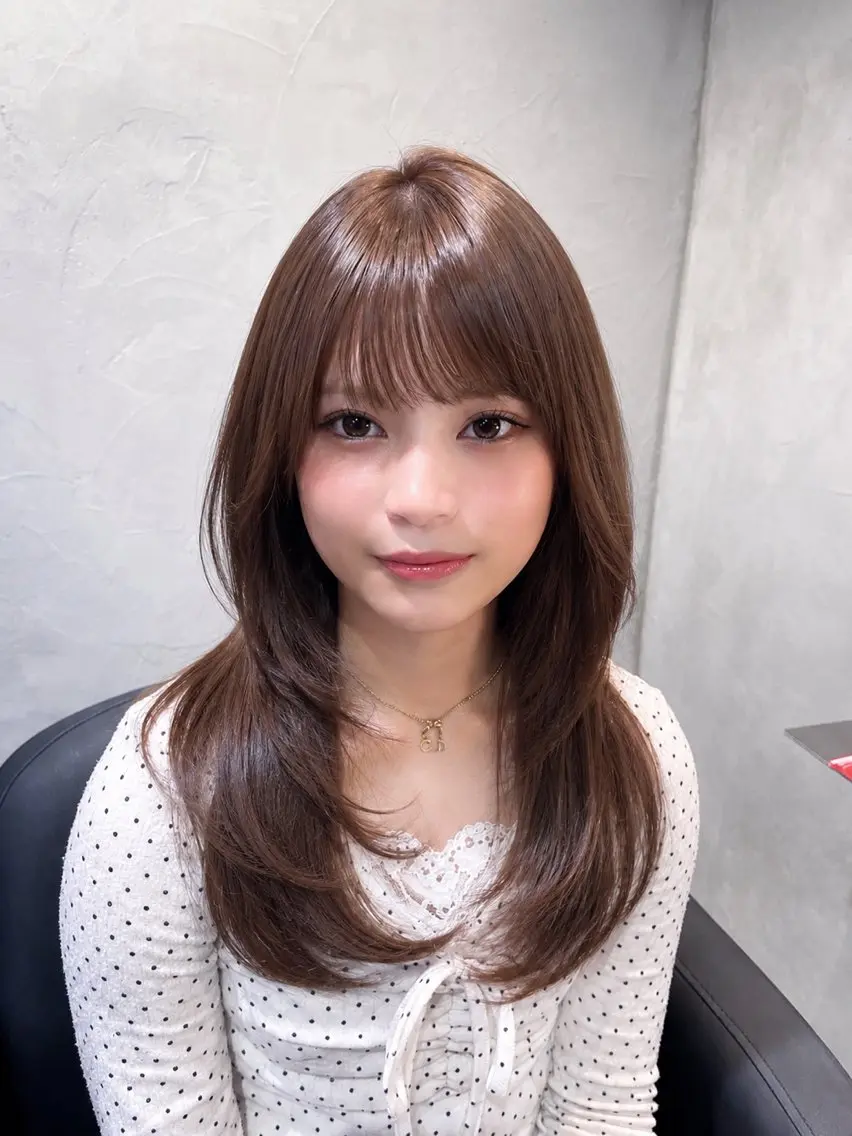 セミロング カラー HAIR SALON mimiのヘアスタイル